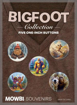 Bigfoot Button Collection #2