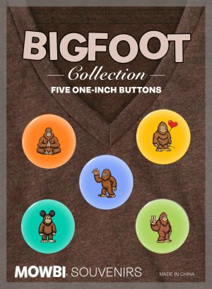 Bigfoot Button Collection #4