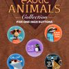 Zoo Animals Button Collection #5