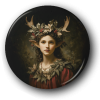 Wendigo Fairy - One Inch Pinback Button