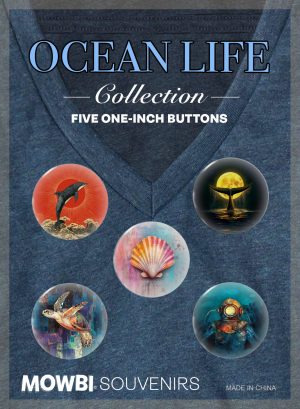 Ocean Life Button Collection #1