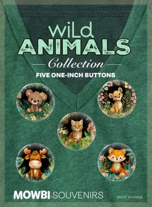 Park Animals Button Collection #3