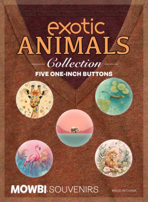 Zoo Animals Button Collection #1
