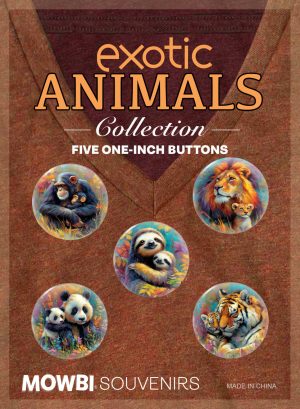 Zoo Animals Button Collection #2