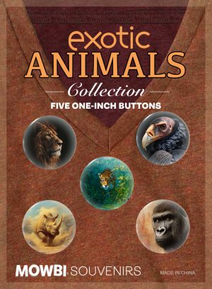 Zoo Animals Button Collection #3