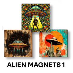 Alien Magnet Set #1