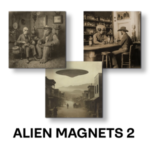 Alien Magnet Set #2
