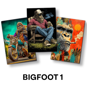 Bigfoot Magnet Set #1