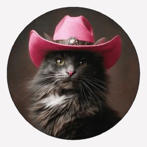 Cowgirl Sally – Cats in Hats Magnet