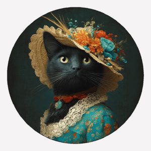 Ms. Whispers – Cats in Hats Magnet