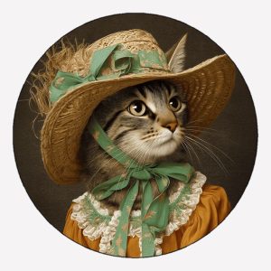 Natalie – Cats in Hats Magnet