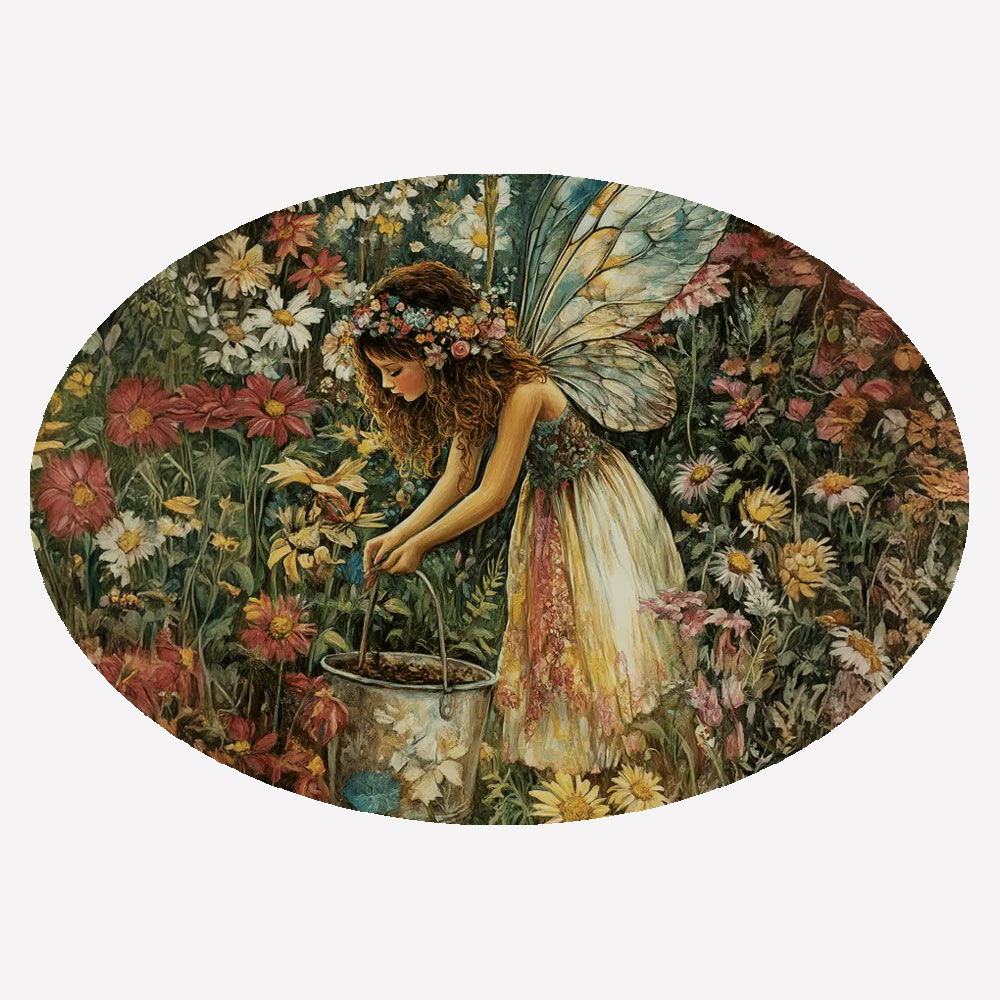 Gardening Fairy Magnet