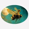 Fairy Riding Bumble Bee Magnet