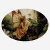 Fairy Whispering to Frog Magnet